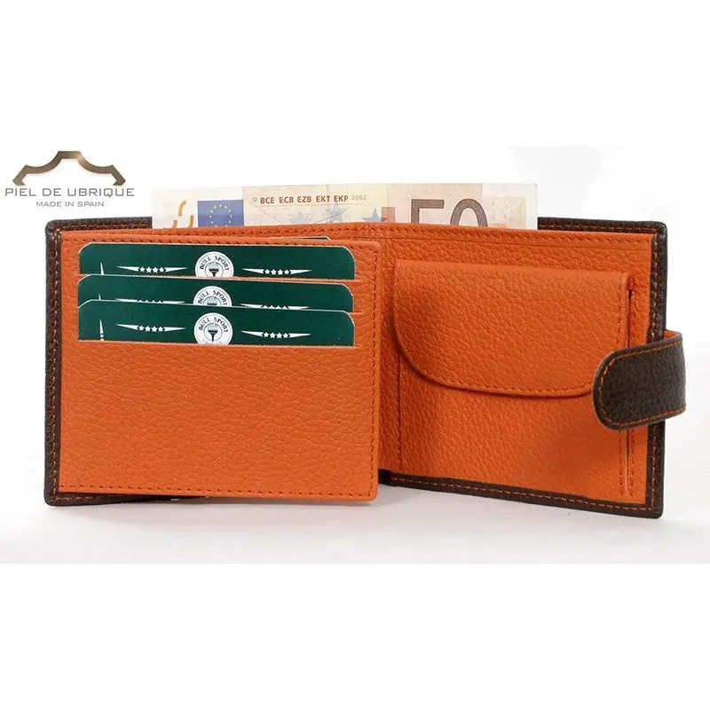 Orange Mens Wallet